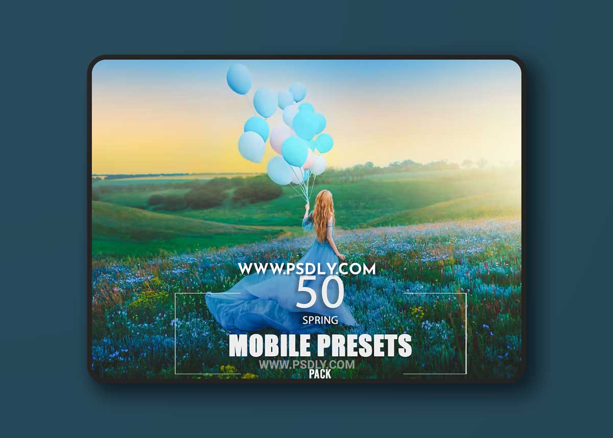 50 Spring Mobile Presets Pack C4KBF4G 1 50 Spring Mobile Presets Pack C4KBF4G