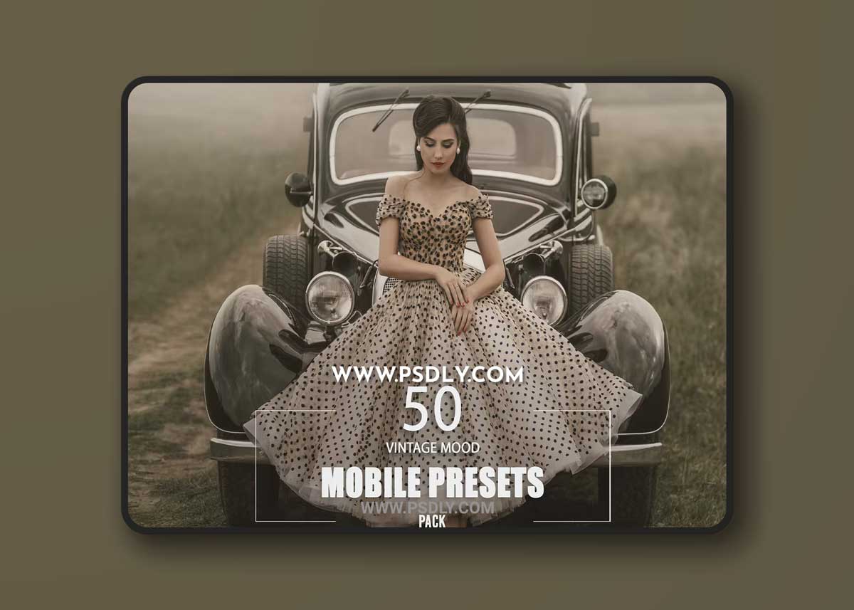 50 Vintage Mood Mobile Presets Pack SSR2HCP 1 50 Vintage Mood Mobile Presets Pack SSR2HCP