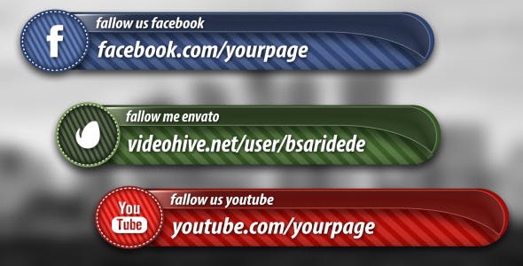 Videohive Vintage Social Lower Third 6246317 1 Videohive Vintage Social Lower Third 6246317