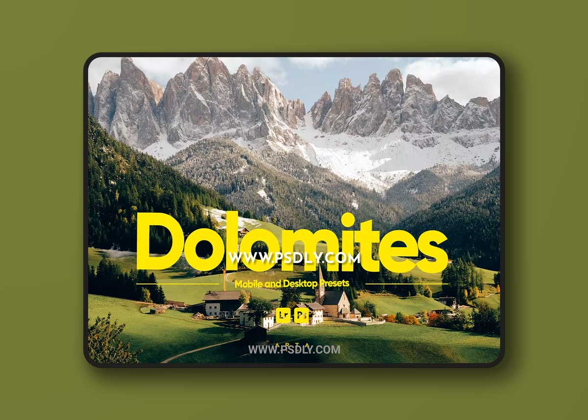 ARTA - Dolomites Presets for Lightroom 1 ARTA - Dolomites Presets for Lightroom
