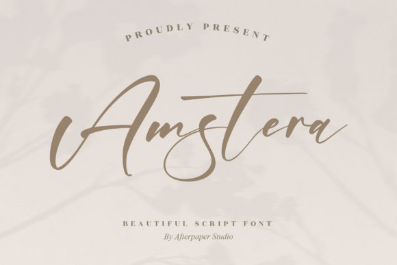 Amstera Font 1 Amstera Font