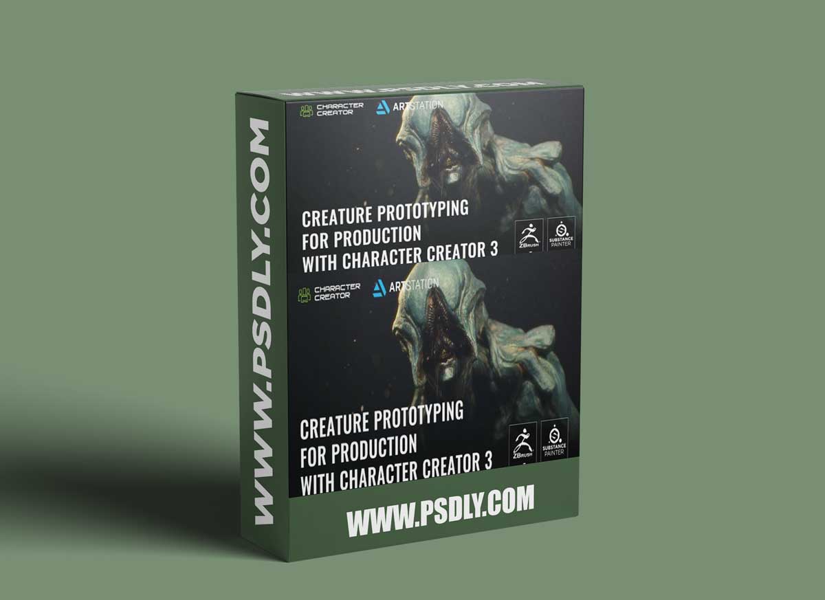 Artstation - Creature Prototyping for Production with Character Creator 3 1 Artstation - Creature Prototyping for Production with Character Creator 3