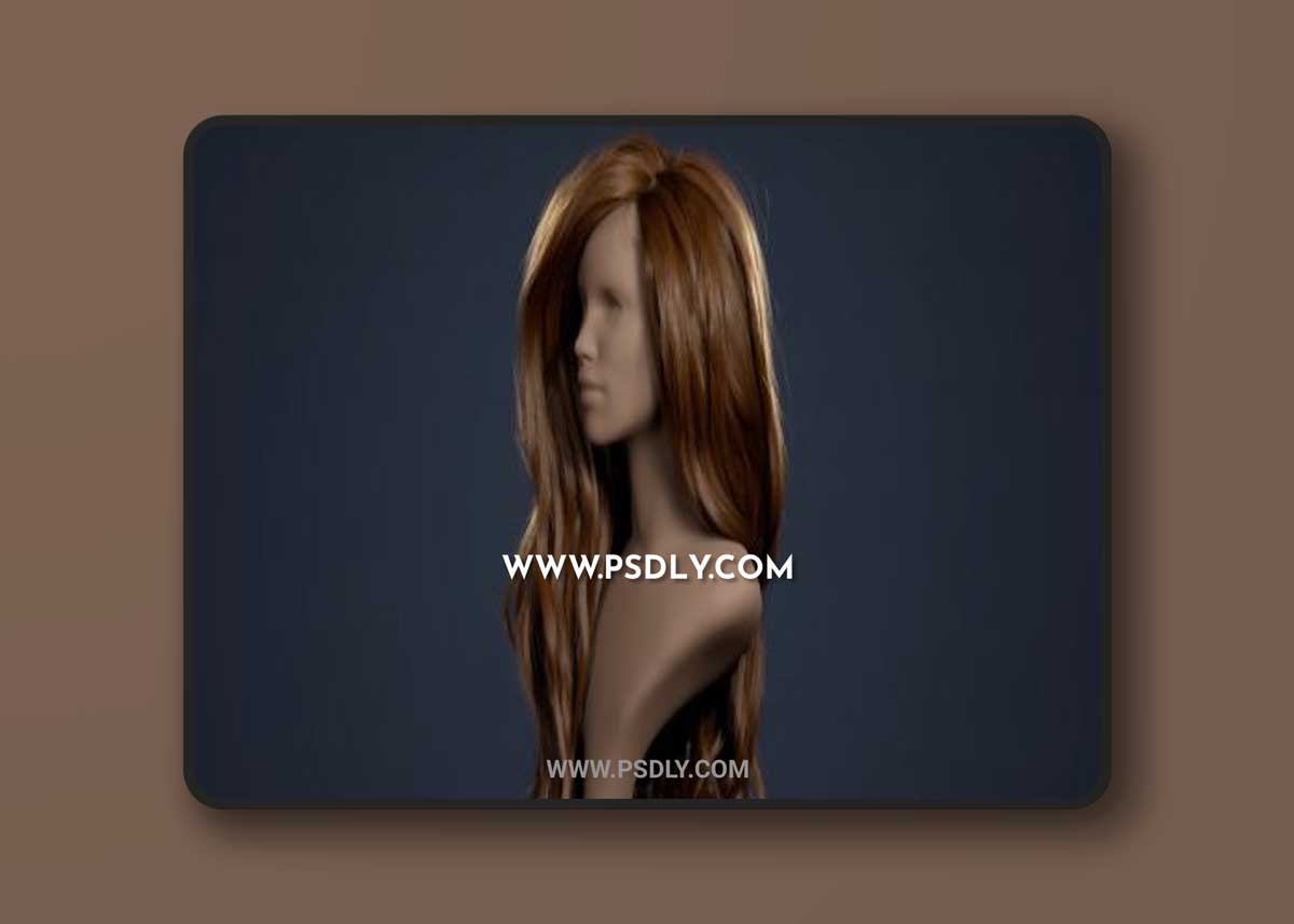 Artstation - Manequinn with hair for UE4 groom plugin, Hair shader 1 Artstation - Manequinn with hair for UE4 groom plugin, Hair shader