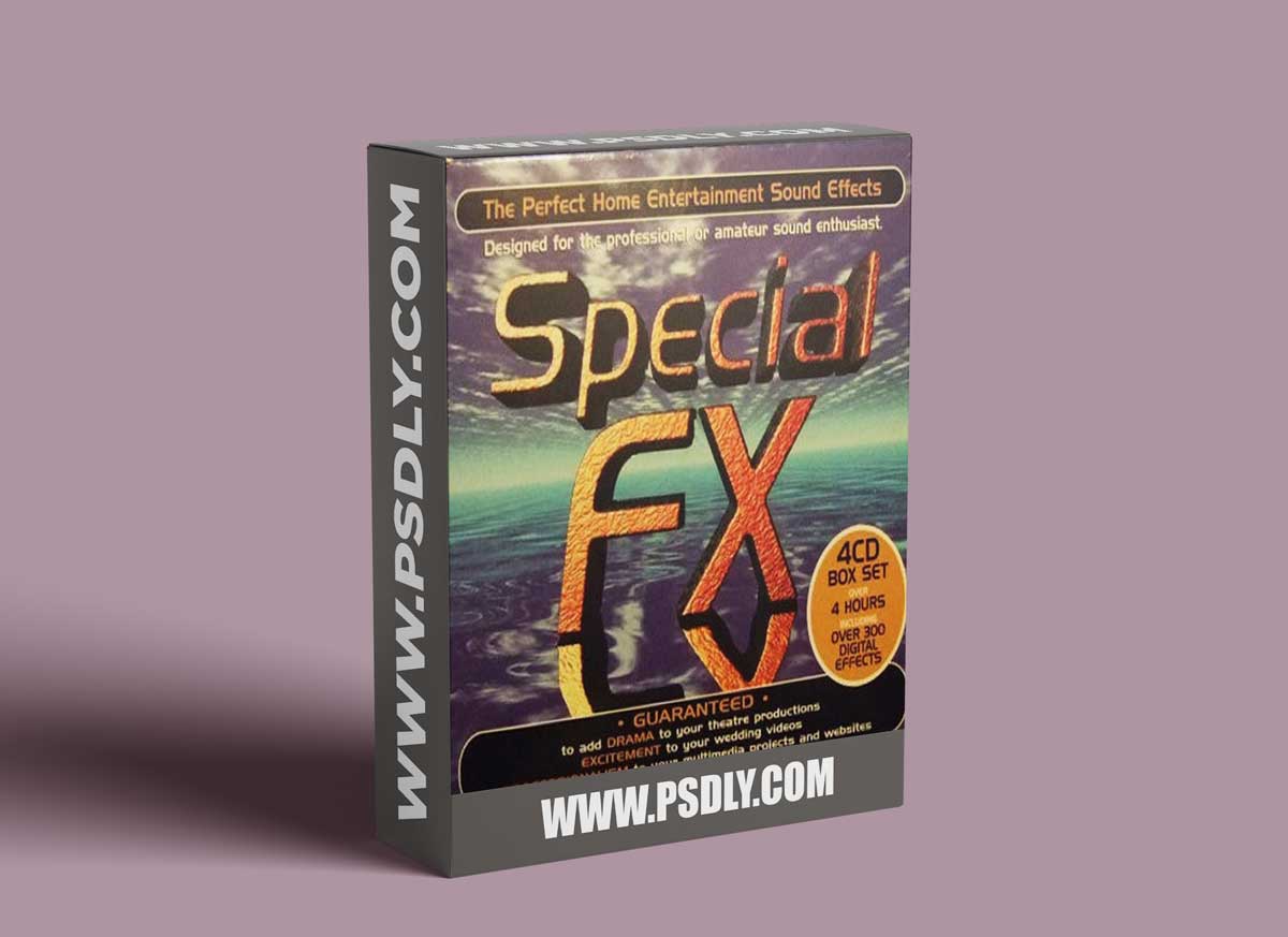 Avid Records Sound Effects (Special FX Box Set 4 CD) WAV 1 Avid Records Sound Effects (Special FX Box Set 4 CD) WAV