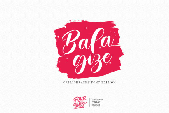 Balagize Font 1 Balagize Font