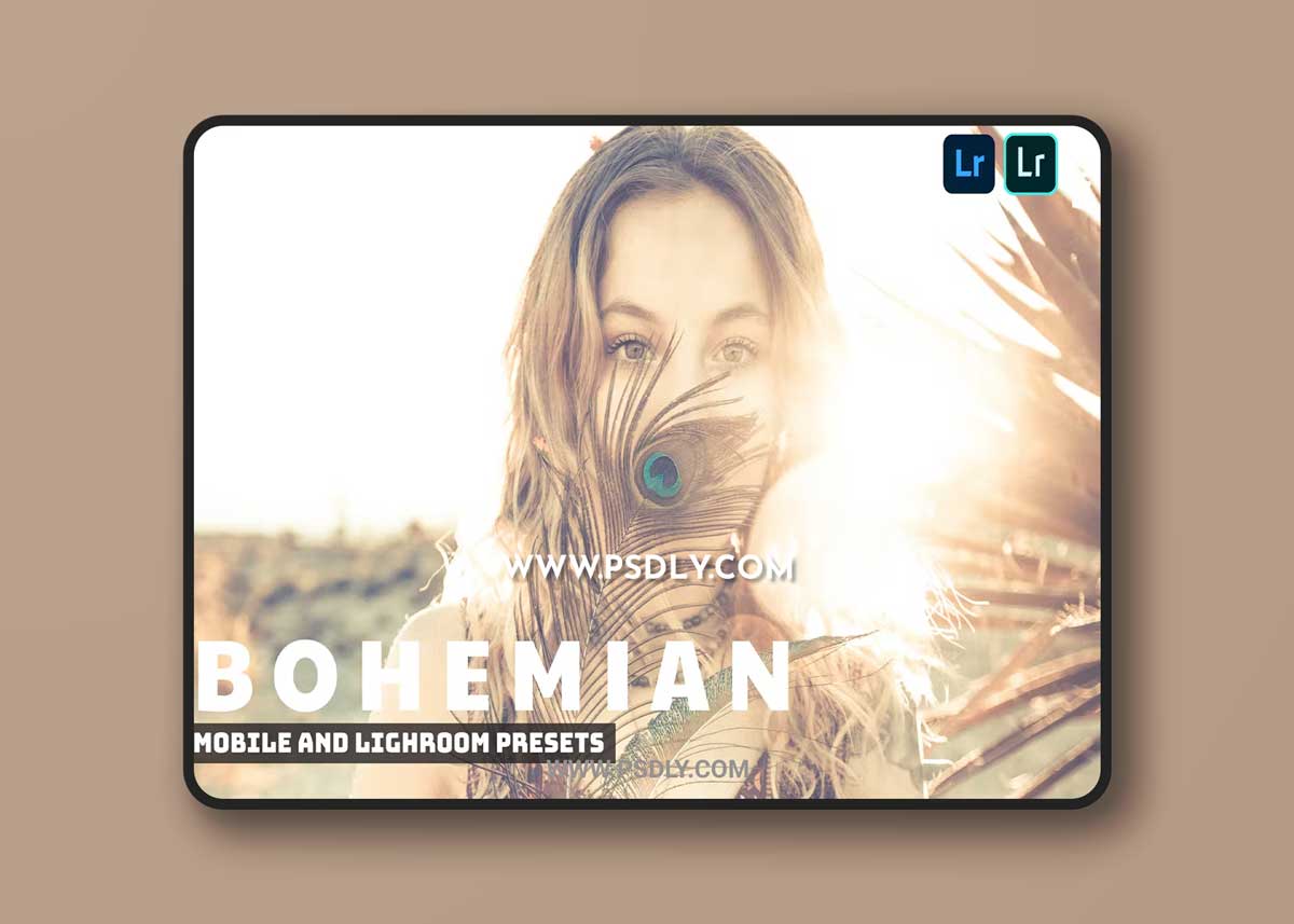 Bohemian Lightroom Presets Dekstop and Mobile 1 Bohemian Lightroom Presets Dekstop and Mobile