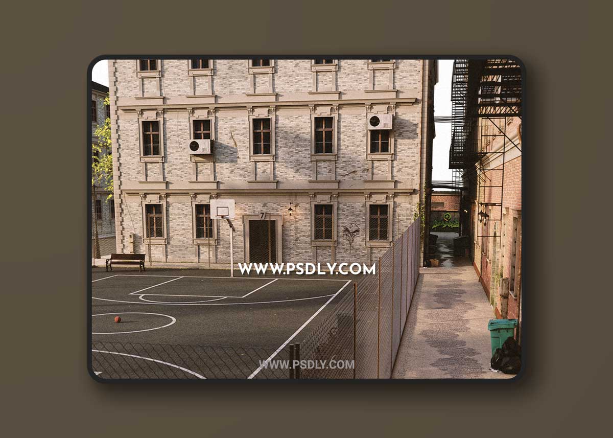 Brooklyn Basketball Court 3D Models 1 Brooklyn Basketball Court 3D Models