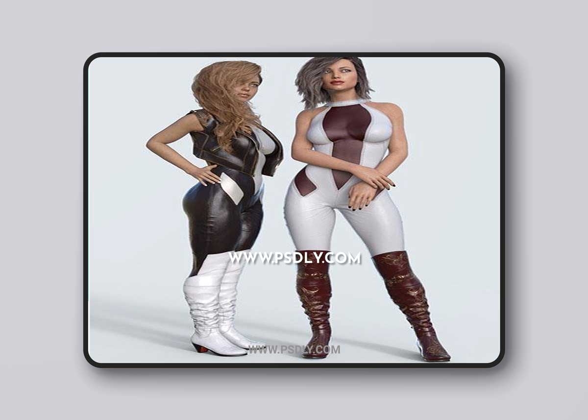 COG Jackboots for Genesis 8 Female 3D Model 1 COG Jackboots for Genesis 8 Female 3D Model
