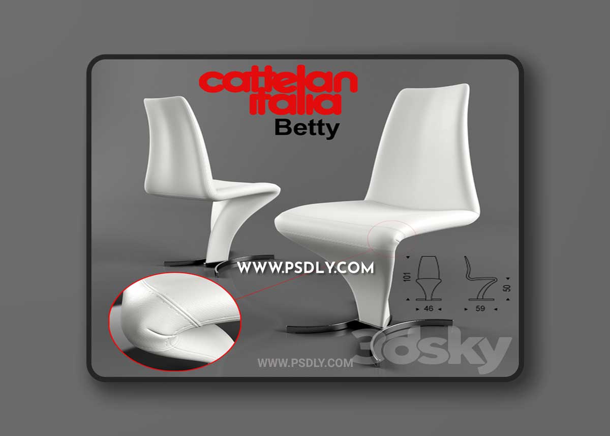 Cattelan italia – Betty 3D Model 1 Cattelan italia – Betty 3D Model