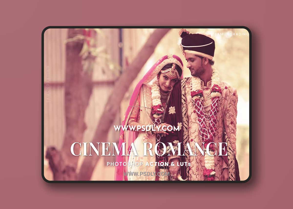 Cinema Romance Photoshop Action & LUTs BBRQEWF 1 Cinema Romance Photoshop Action & LUTs BBRQEWF