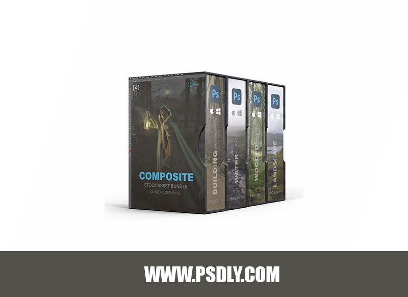 Composite Stock Assets & Backgrounds By Clinton Lofthouse | Entire Bundle 1 Composite Stock Assets & Backgrounds By Clinton Lofthouse Entire Bundle