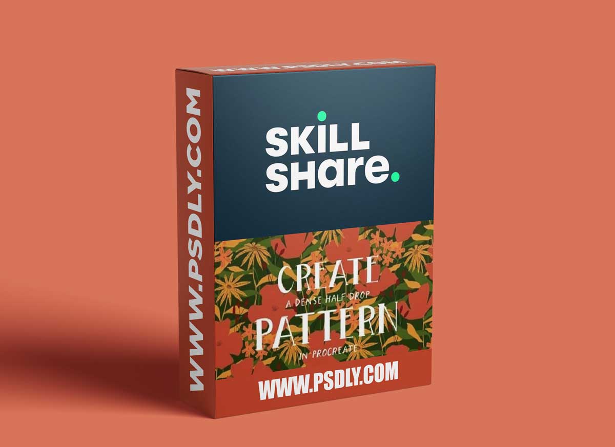 Create a Dense, Floral, Half Drop Pattern in Procreate 1 Create a Dense, Floral, Half Drop Pattern in Procreate