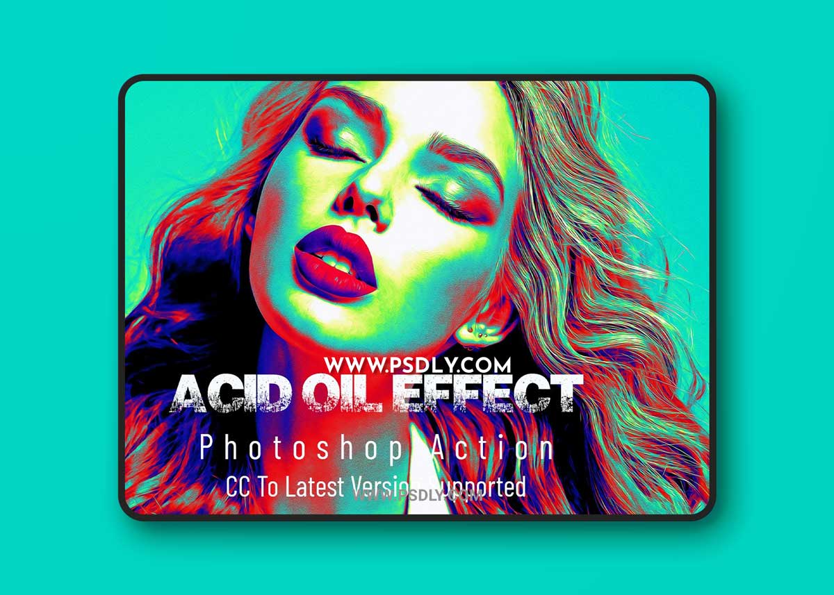 CreativeMarket - Acid Oil Effect Photoshop Action 6794844 1 CreativeMarket - Acid Oil Effect Photoshop Action 6794844