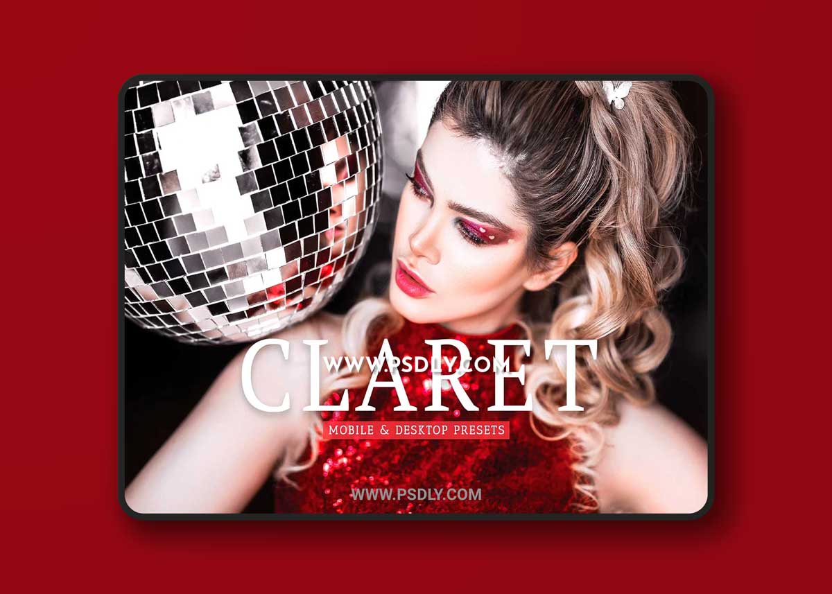 CreativeMarket - Claret Pro Lightroom Presets 6896667 1 CreativeMarket - Claret Pro Lightroom Presets 6896667