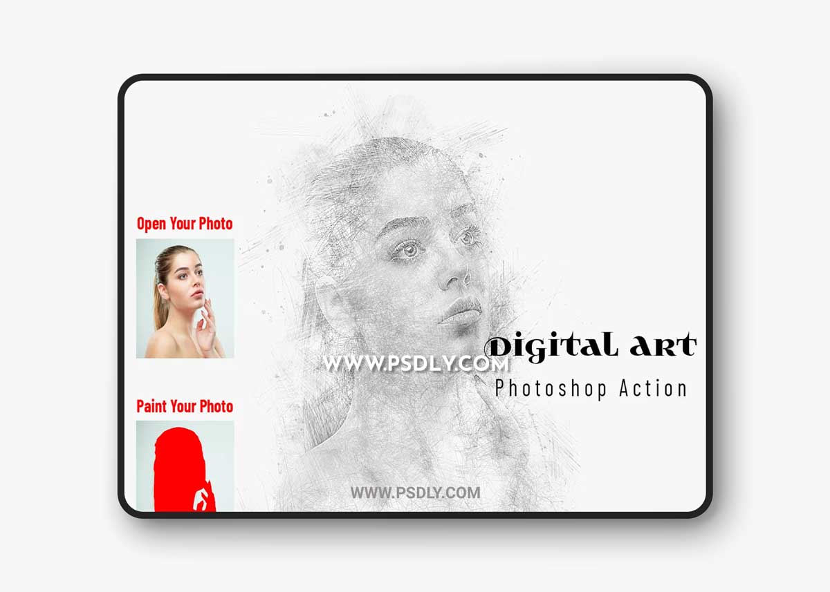 CreativeMarket - Digital Art Photoshop Action 6868065 1 CreativeMarket - Digital Art Photoshop Action 6868065
