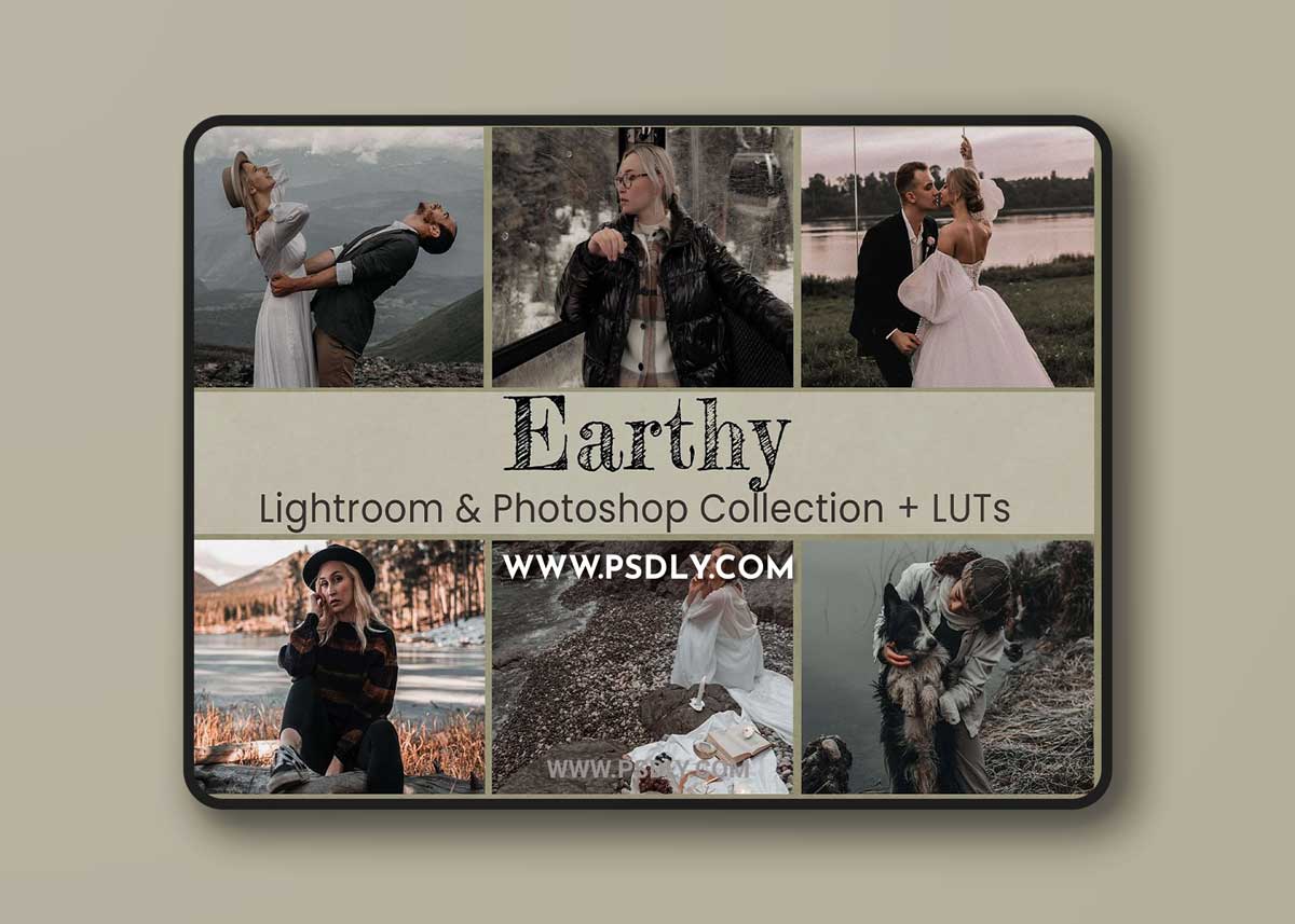 CreativeMarket - Earthy Lightroom Photoshop LUTs 6829795 1 CreativeMarket - Earthy Lightroom Photoshop LUTs 6829795