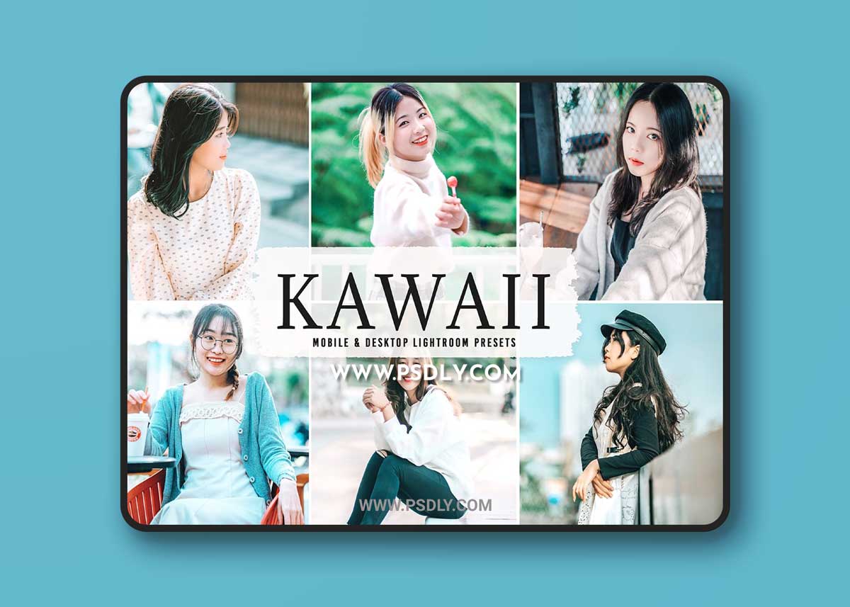 CreativeMarket - Kawaii Pro Lightroom Presets 6814124 1 CreativeMarket - Kawaii Pro Lightroom Presets 6814124
