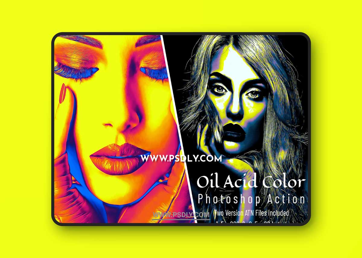 CreativeMarket - Oil Acid Color Photoshop Action 6854841 1 CreativeMarket - Oil Acid Color Photoshop Action 6854841