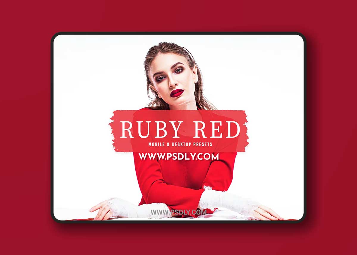 CreativeMarket - Ruby Red Pro Lightroom Presets 6832546 1 CreativeMarket - Ruby Red Pro Lightroom Presets 6832546