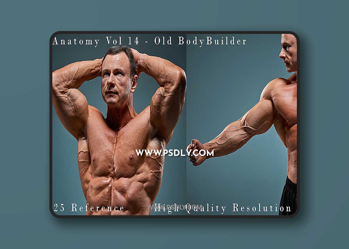 Cubebrush - Hector - Anatomy Vol 14 - Old BodyBuilder 1 Cubebrush - Hector - Anatomy Vol 14 - Old BodyBuilder