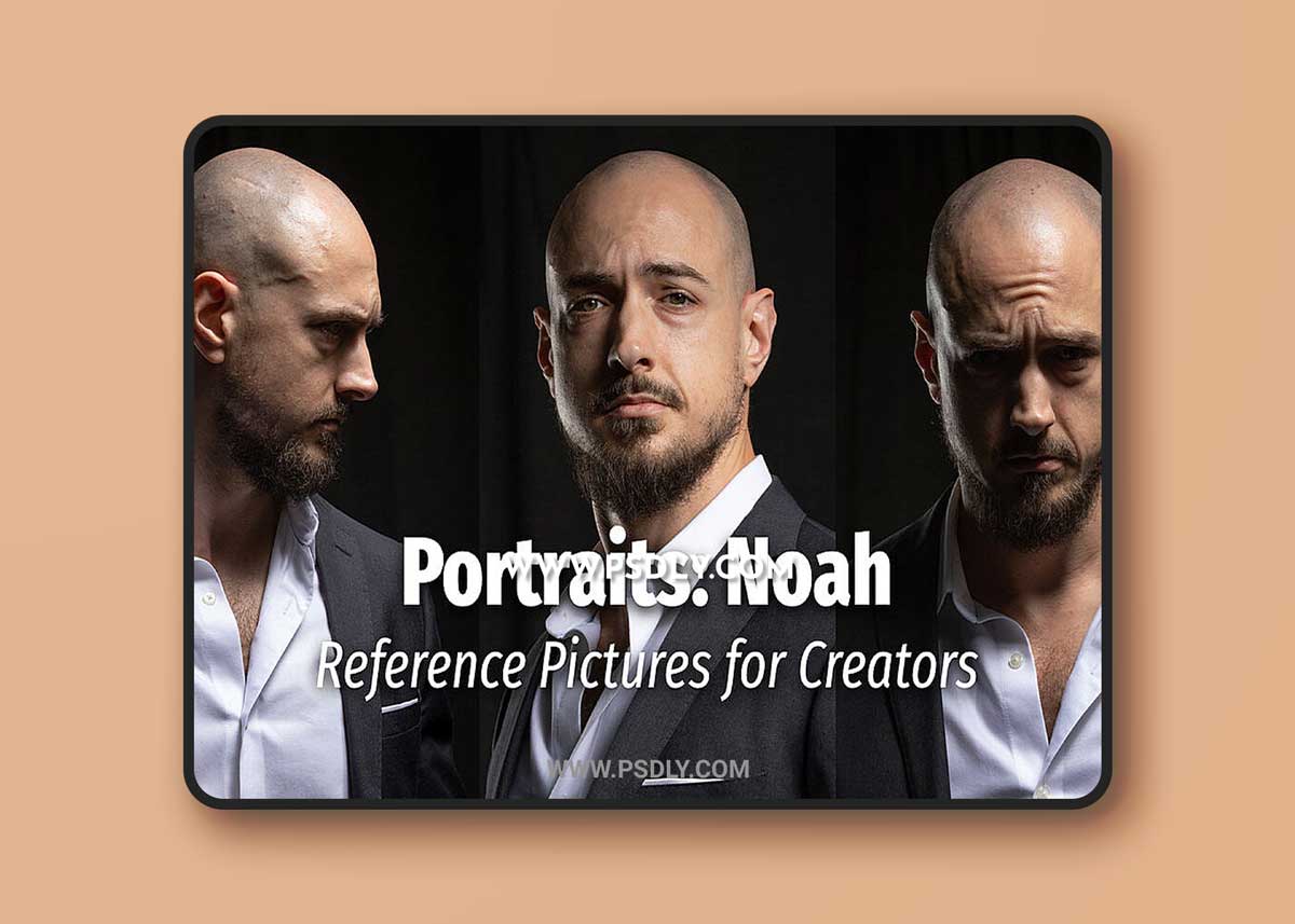 Cubebrush - Reference Pictures - Portraits: Noah 1 Cubebrush - Reference Pictures - Portraits: Noah