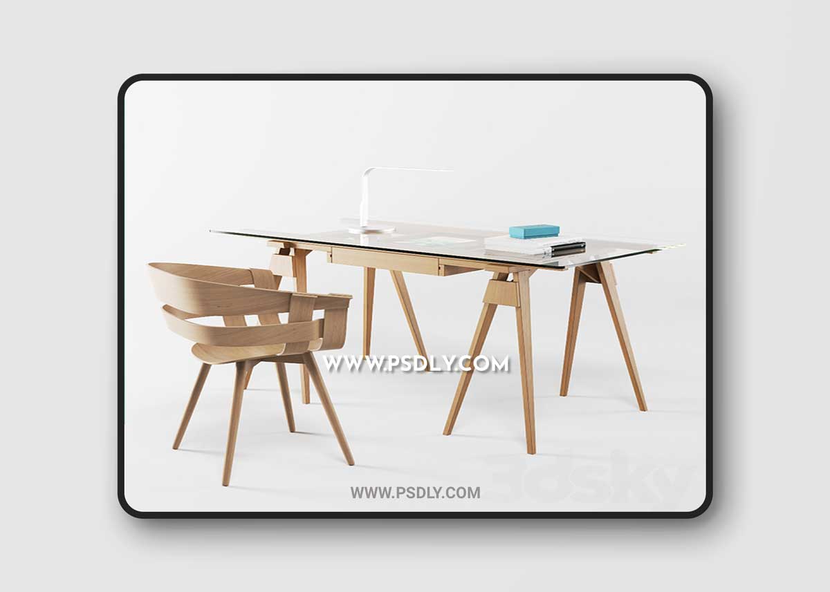 Design House Stockholm - Arco + Wick 3D Model 1 Design House Stockholm - Arco + Wick 3D Model