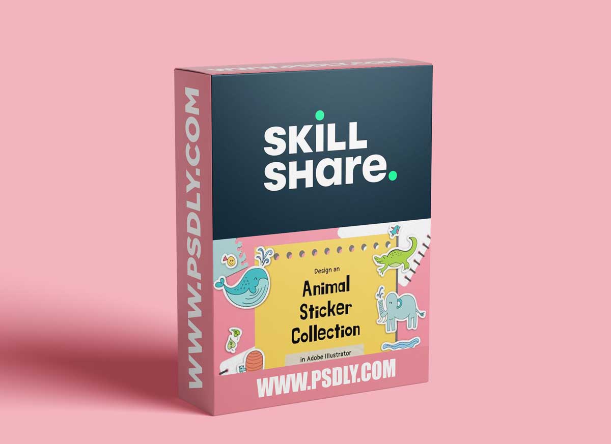 Design an Animal Sticker Collection in Adobe Illustrator 1 Design an Animal Sticker Collection in Adobe Illustrator