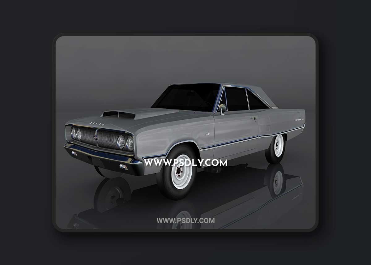 Dodge Coronet 3D Model o93671 1 Dodge Coronet 3D Model o93671