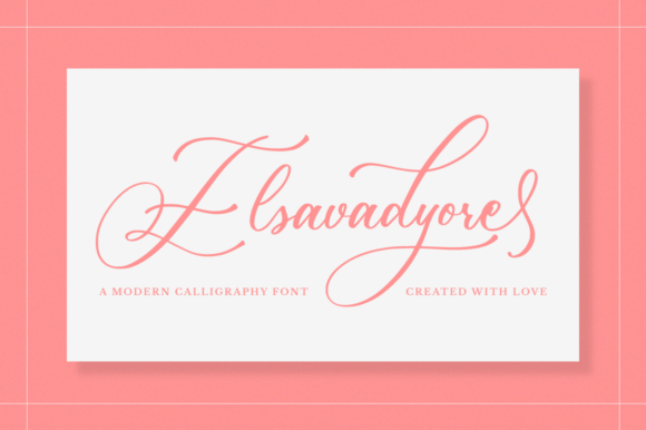 Elsavadyore Font 1 Elsavadyore Font