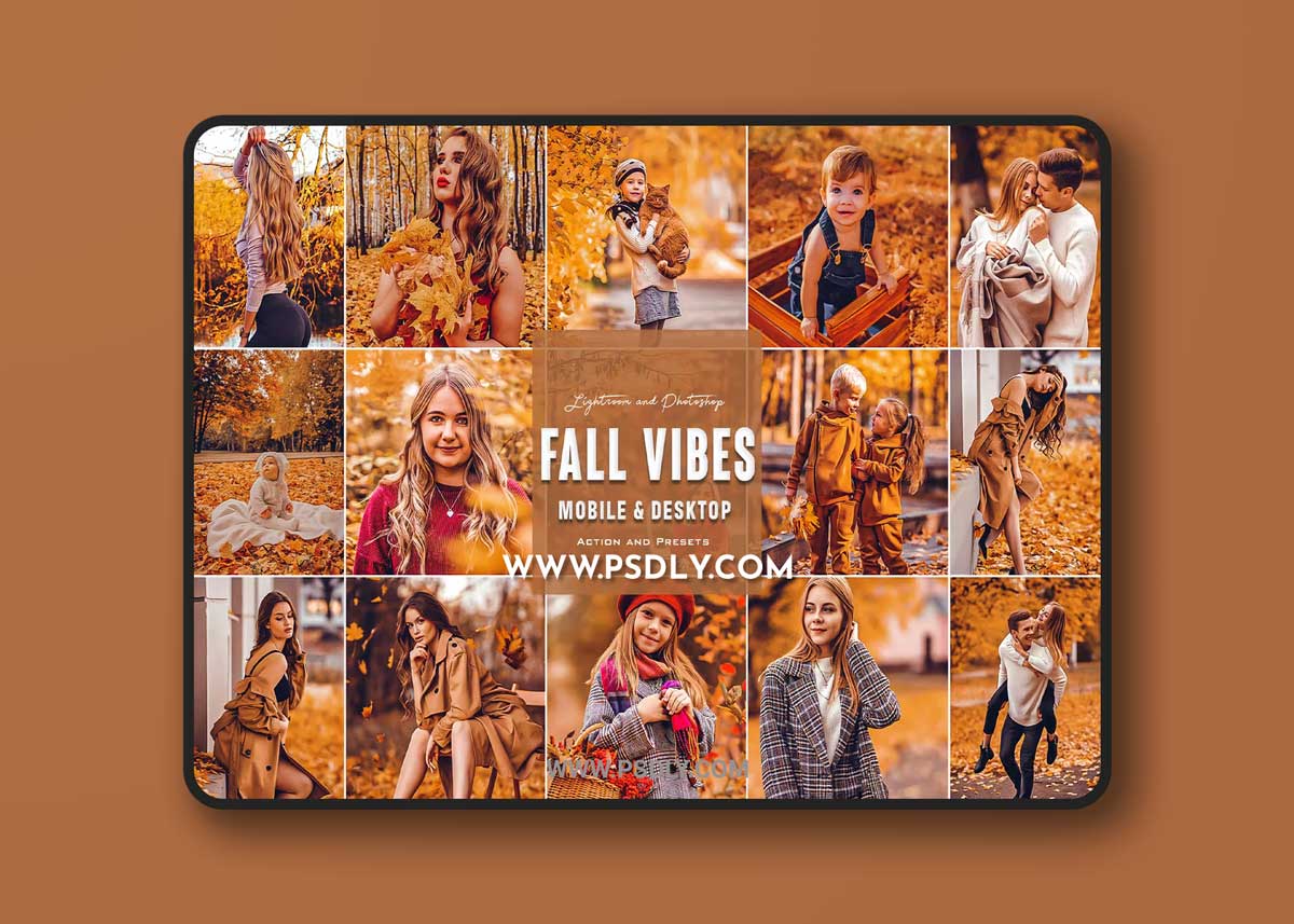 Fall Vibes - Photoshop Actions & Lightroom Presets 1 Fall Vibes - Photoshop Actions & Lightroom Presets
