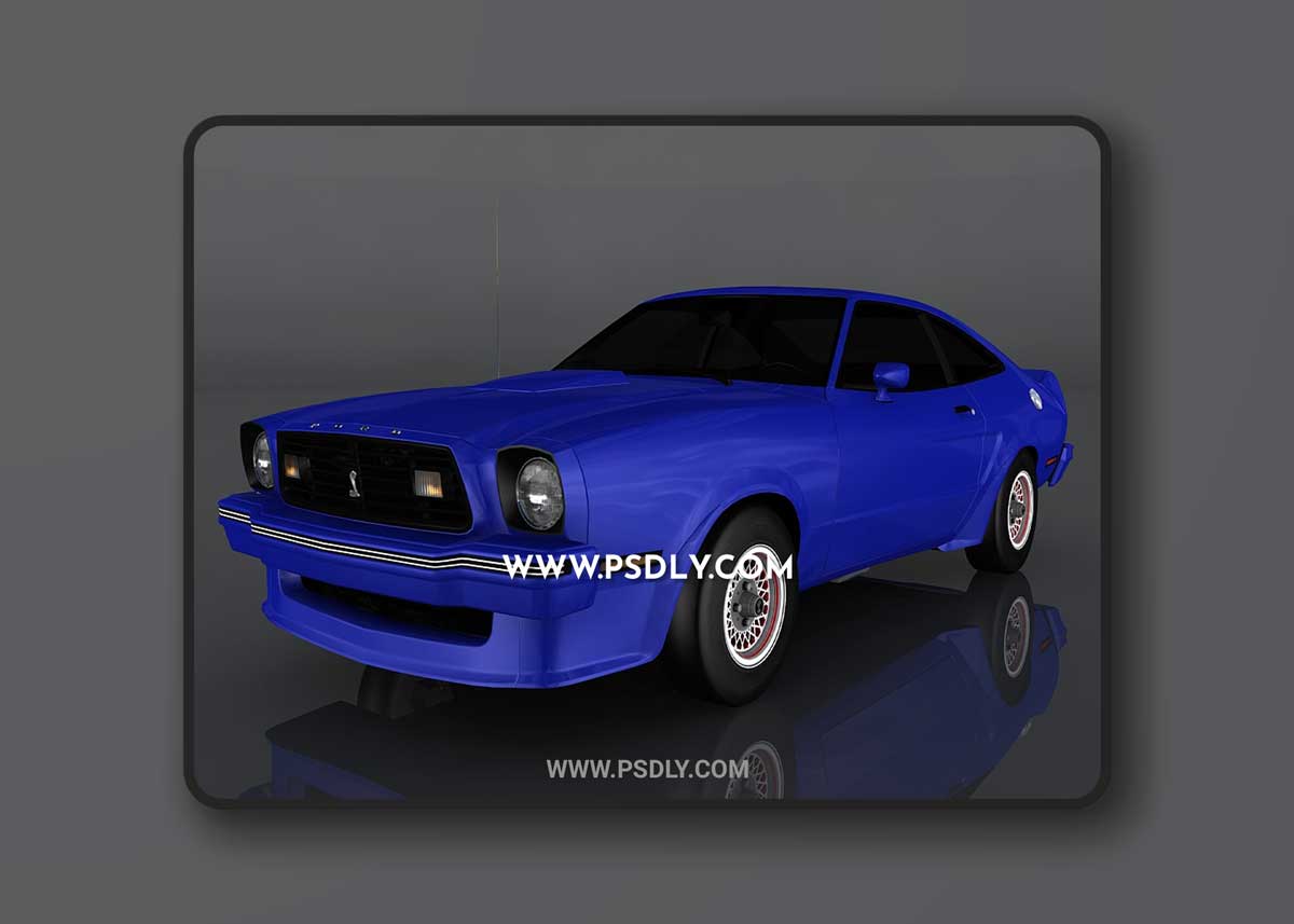 Ford Mustang King Cobra 3D Model o92878 1 Ford Mustang King Cobra 3D Model o92878