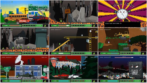 Videohive Retro Gameplay – 8-bit 16-bit 35466696 1 Videohive Retro Gameplay – 8-bit 16-bit 35466696