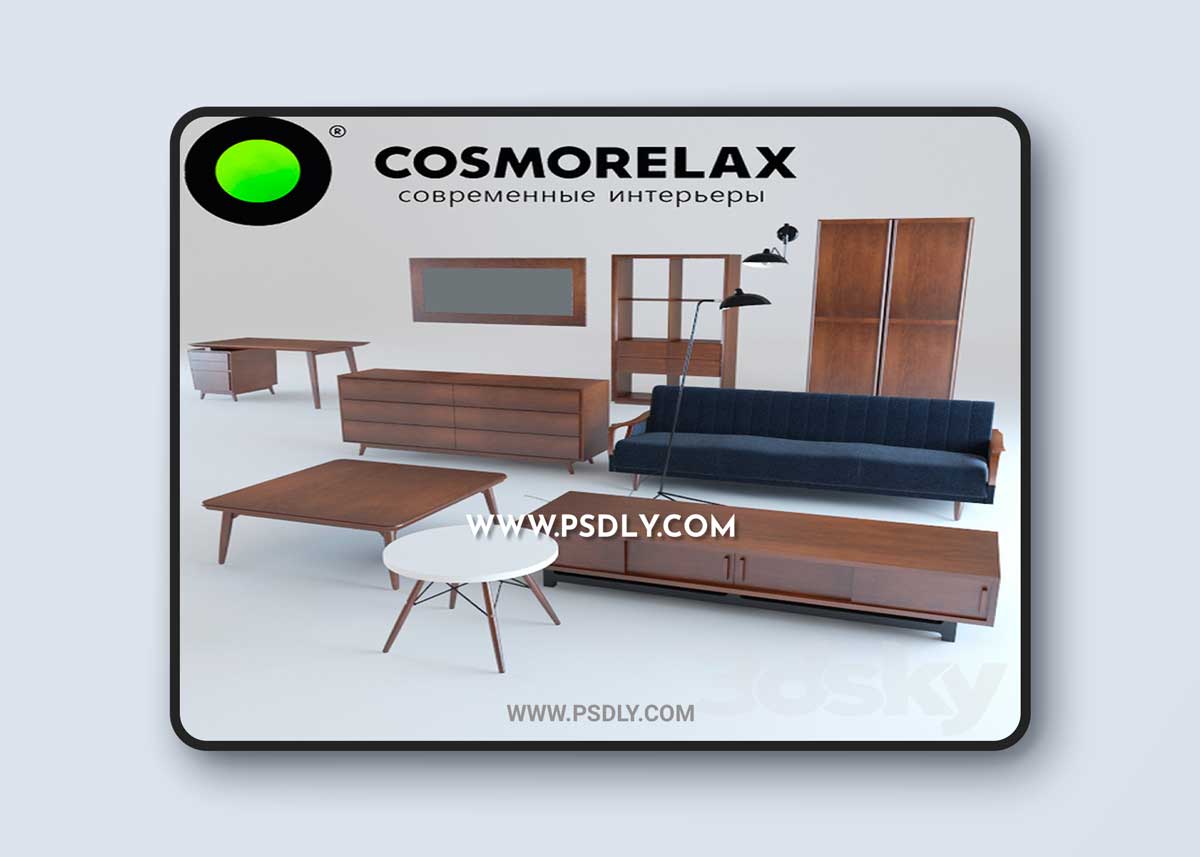 Furniture from Sosmorelax 3D Model 1 Furniture from Sosmorelax 3D Model