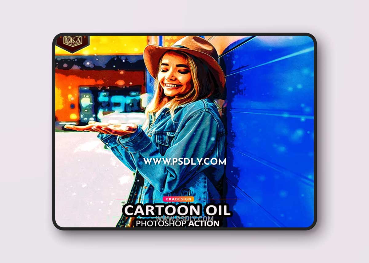 GraphicRiver - Cartoon Oil Photoshop Action 33406697 1 GraphicRiver - Cartoon Oil Photoshop Action 33406697