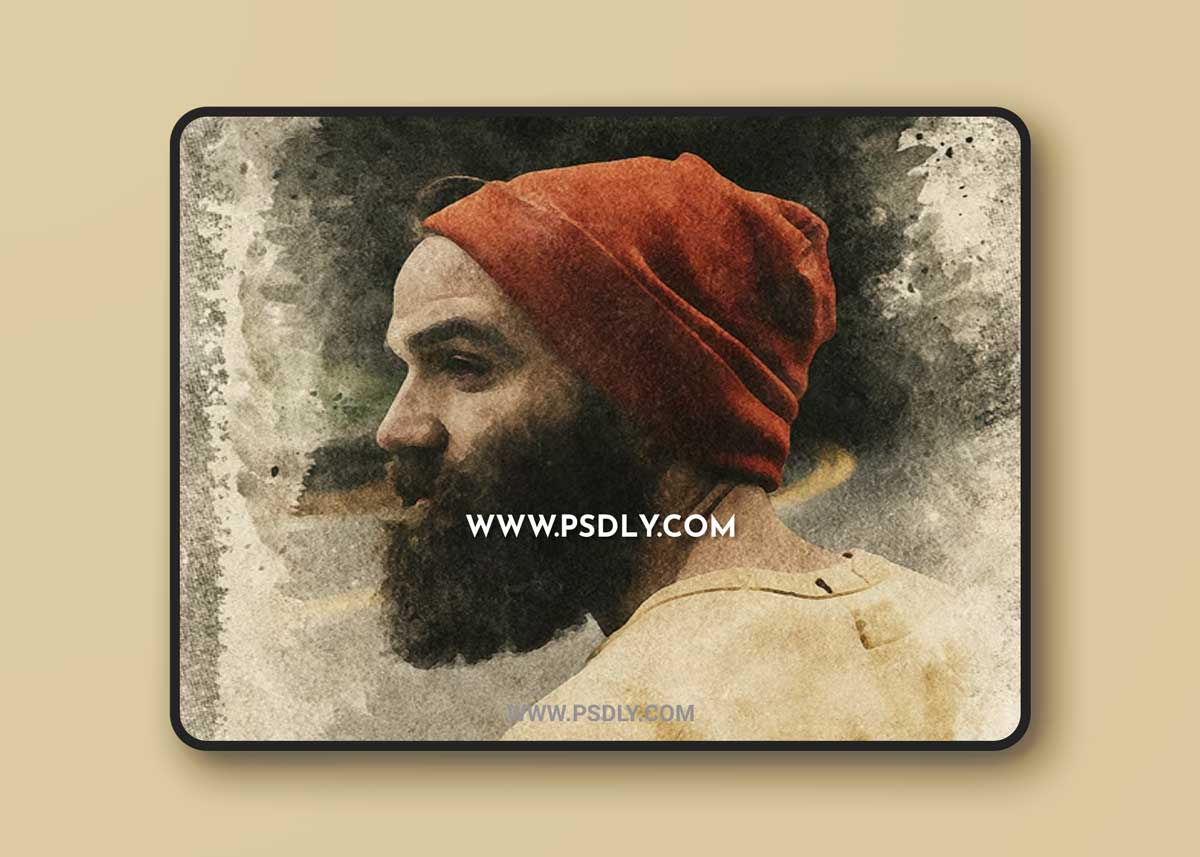 GraphicRiver - Vintage Painting Effect 23860623 1 GraphicRiver - Vintage Painting Effect 23860623