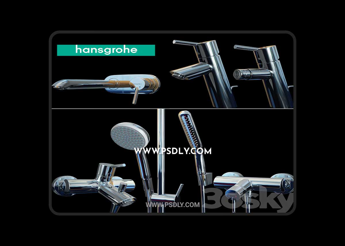 Hansgrohe / Talis S2 3D Model 1 Hansgrohe / Talis S2 3D Model