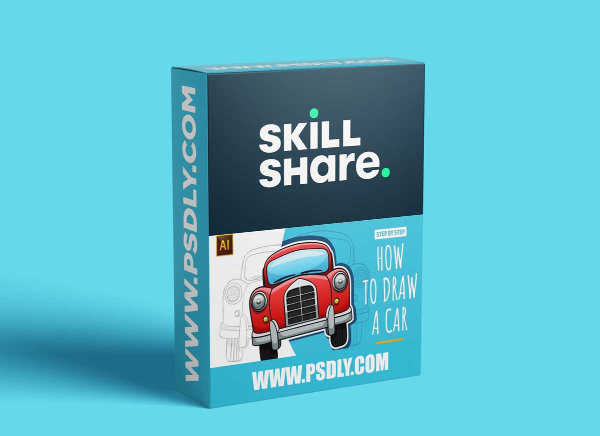 How to Draw a Car in Adobe Illustrator step by step 1 How to Draw a Car in Adobe Illustrator step by step