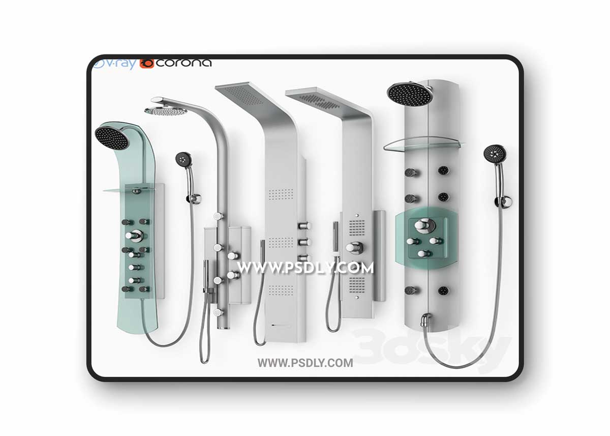 Hydromassage panels Ravak set 21 1 Hydromassage panels Ravak set 21