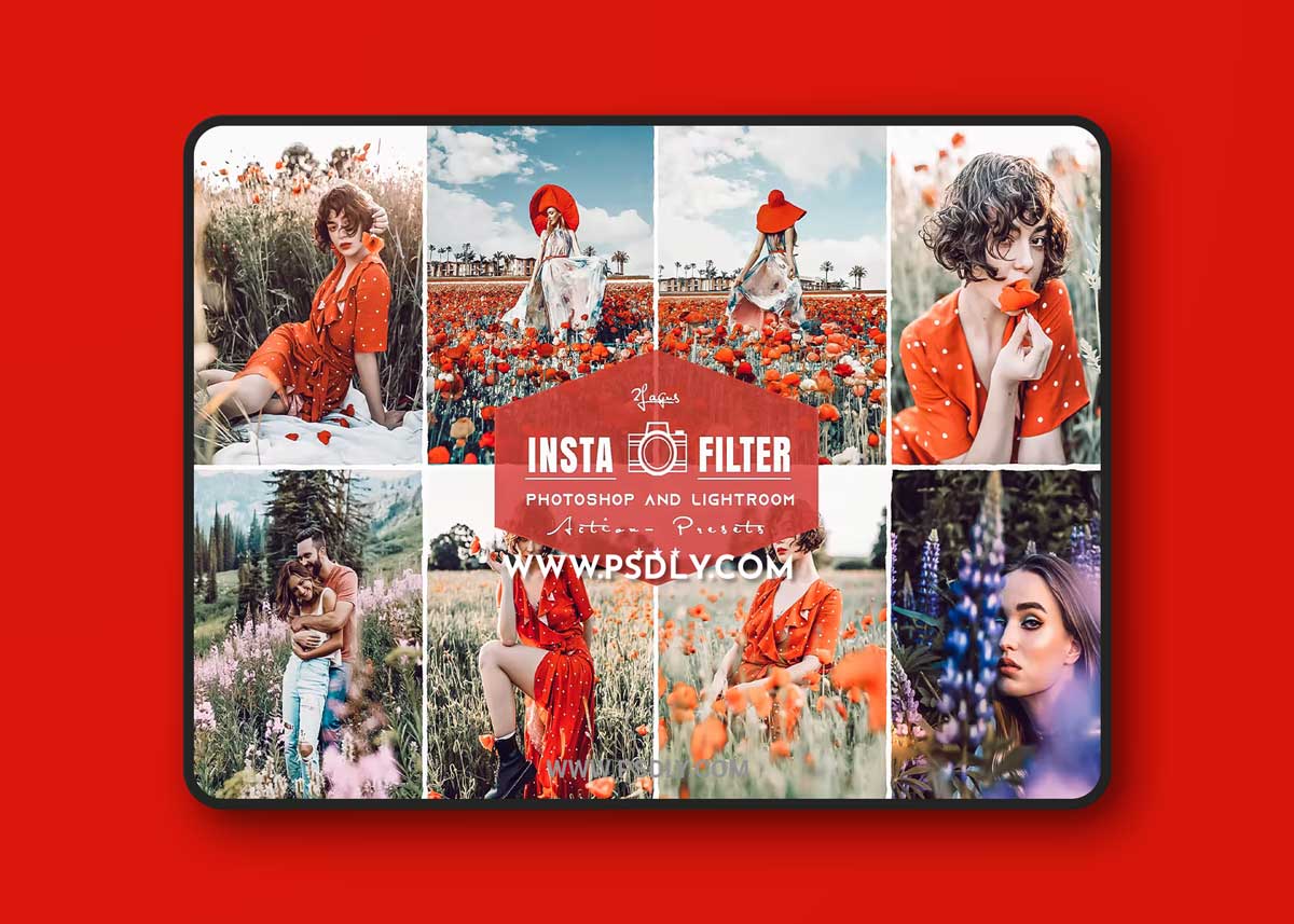 Insta Filter Cinematic Photoshop Lightroom Presets 1 Insta Filter Cinematic Photoshop Lightroom Presets