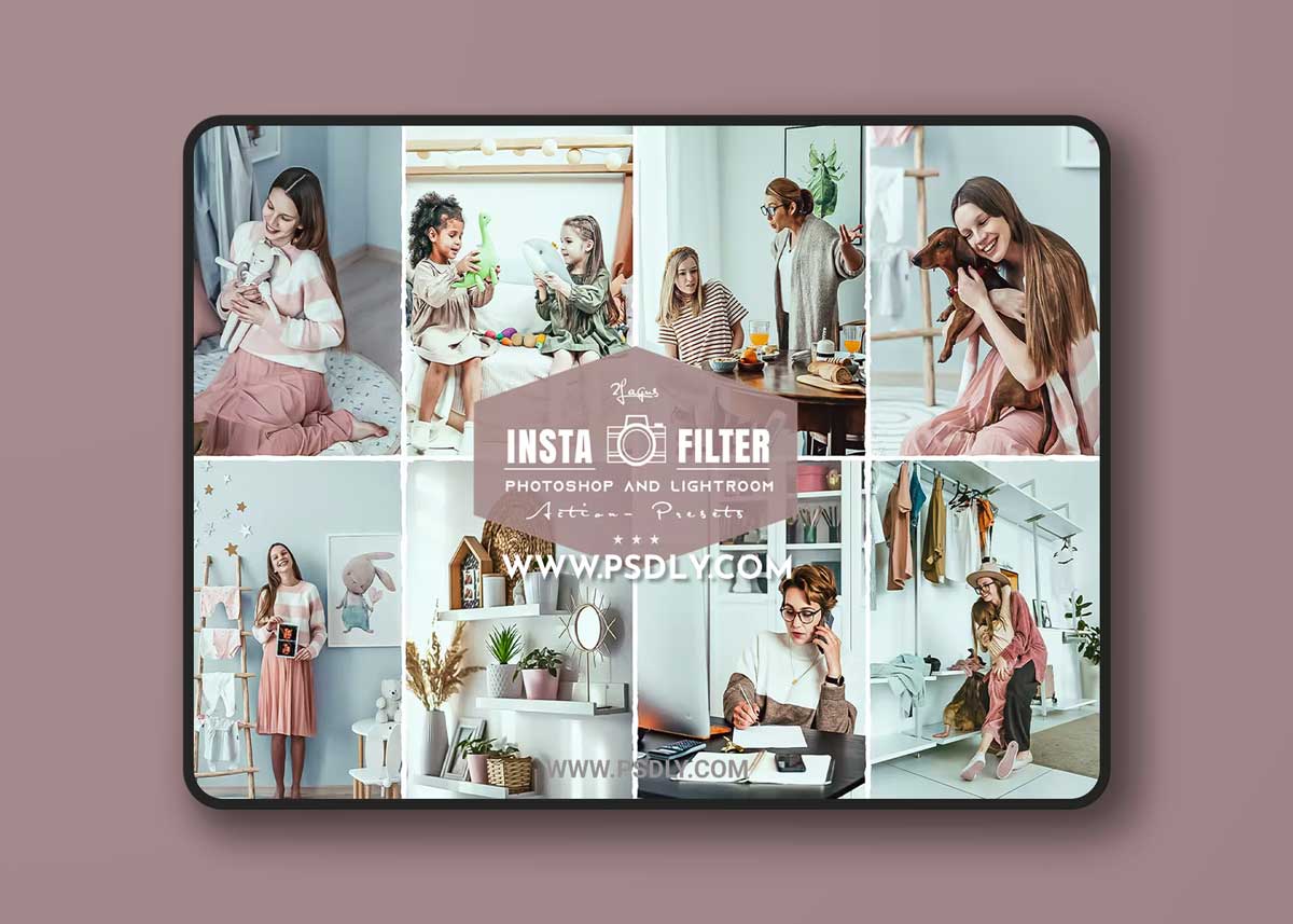 Insta Filter Family Photoshop & Lightroom Presets TSLEJYE 1 Insta Filter Family Photoshop & Lightroom Presets TSLEJYE