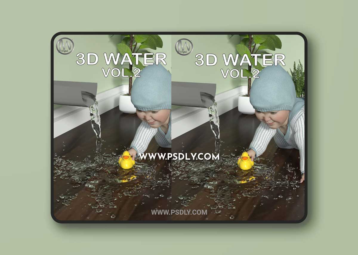 JW 3D Water Props Vol 2 3D Model 1 JW 3D Water Props Vol 2 3D Model