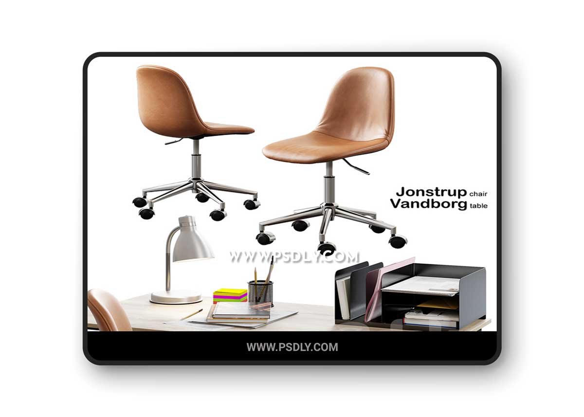 Jysk / Jonstrup Chair + Vandborg Table 3D Model 1 Jysk / Jonstrup Chair + Vandborg Table 3D Model