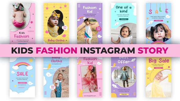 Videohive Kids Fashion Instagram Stories 35473873 1 Videohive Kids Fashion Instagram Stories 35473873