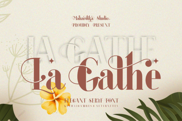 La Gathe Font 1 La Gathe Font