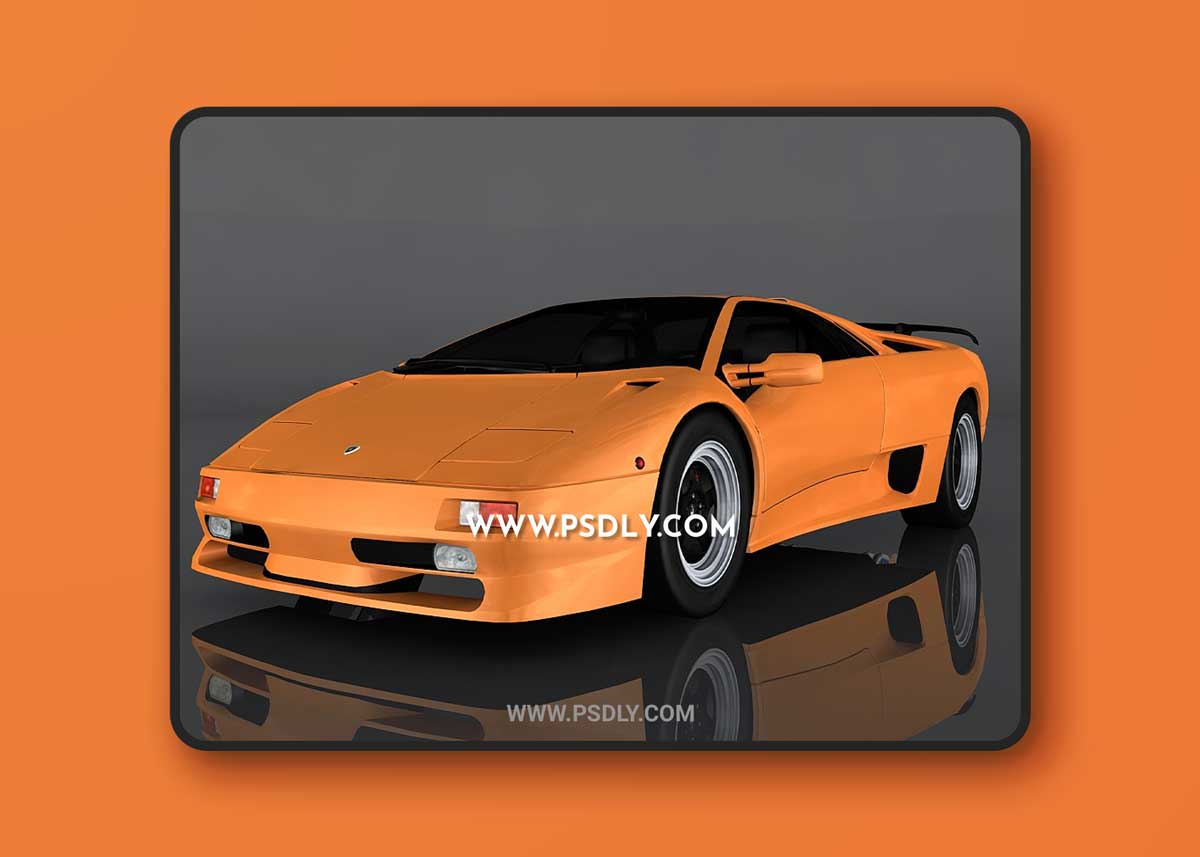 Lamborghini Diablo 1997 3D Model o89435 1 Lamborghini Diablo 1997 3D Model o89435