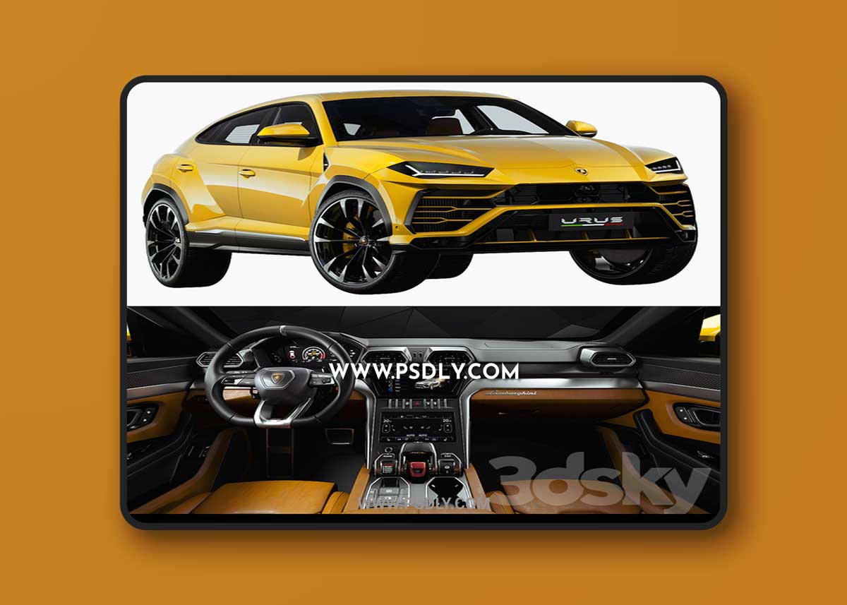 Lamborghini Urus 3D Model 1 Lamborghini Urus 3D Model