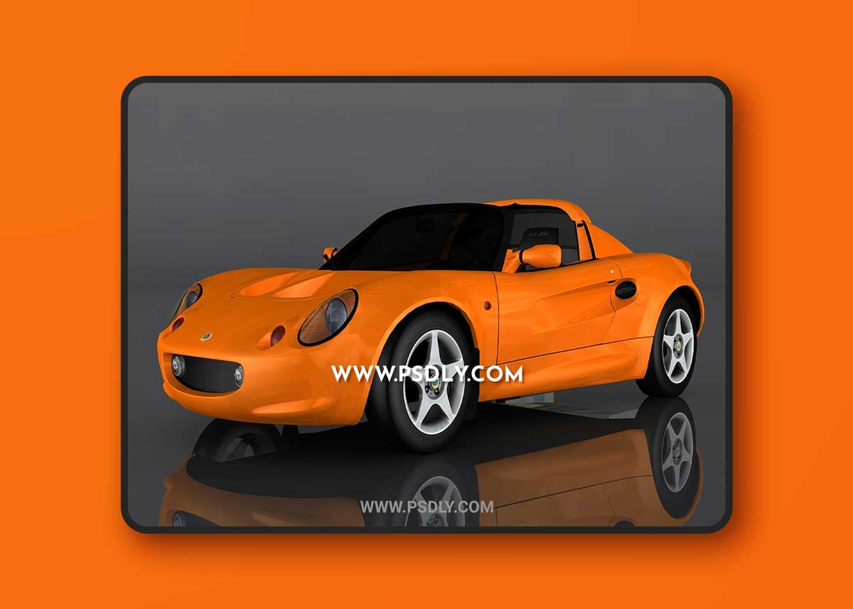 Lotus Elise 1999 3D Model o77196 1 Lotus Elise 1999 3D Model o77196