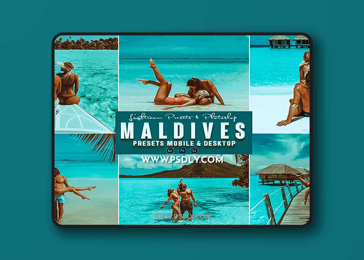 Maldive - Photoshop Actions & Lightroom Presets 1 Maldive - Photoshop Actions & Lightroom Presets