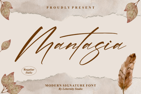 Mantasia Font 1 Mantasia Font