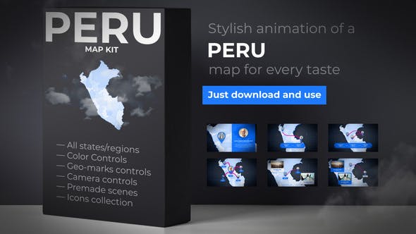 Videohive Peru Map - Republic of Peru Map Kit 35447604 1 Videohive Peru Map - Republic of Peru Map Kit 35447604